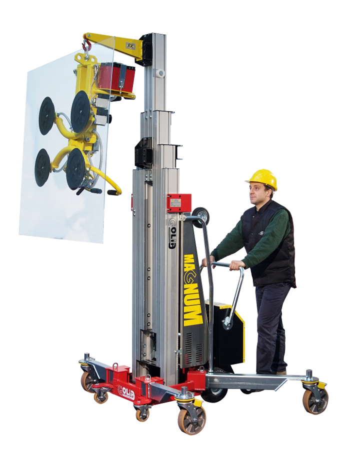 FEMAK – käru ja tõstukid klaasi ja kiviplaatide transportimiseks